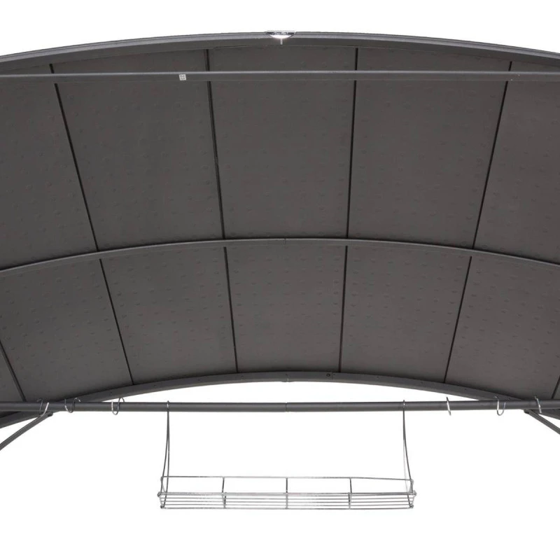 Abri Barbecue En Acier Hespéride Neiba Graphite 6 Abri Barbecue En Acier Hespéride Neiba Graphite – Image 4