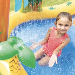 Aire De Jeux Jurassic Gonflable Intex -ATMOSPHERA || Intex || Demeyere Soldes aire de jeux dinosaure gonflable intex 2