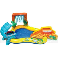 Aire De Jeux Jurassic Gonflable Intex -ATMOSPHERA || Intex || Demeyere Soldes aire de jeux dinosaure gonflable intex 5