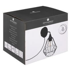 Applique En Métal Noir Flave Atmosphera 7 Applique En Métal Noir Flave Atmosphera -ATMOSPHERA || Intex || Demeyere Soldes applique en metal noir flave atmosphera 2