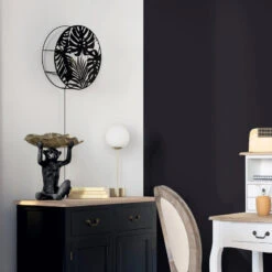 Applique Métal Noir Feuilles Olas Atmosphera -ATMOSPHERA || Intex || Demeyere Soldes applique metal noir feuilles olas atmosphera 1