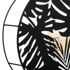 Applique Métal Noir Feuilles Olas Atmosphera -ATMOSPHERA || Intex || Demeyere Soldes applique metal noir feuilles olas atmosphera 3