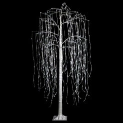 Arbre Lumineux 2,2 M Saule Pleureur Blanc