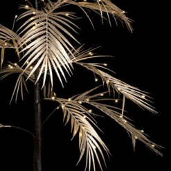 Arbre Palmier 150 Cm Or Lumineux Sur Pied 150 LED -ATMOSPHERA || Intex || Demeyere Soldes arbre palmier 150 cm or lumineux sur pied 150 led 2