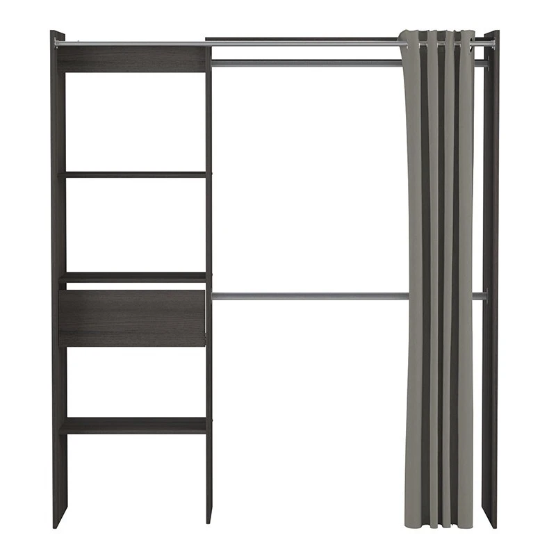 Demeyere Armoire/Placard Extensible SEATTLE Avec Rideau Chêne Vulcano 9 Demeyere Armoire/Placard Extensible SEATTLE Avec Rideau Chêne Vulcano – Image 7