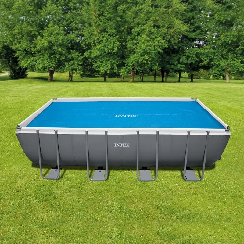 Bâche à Bulles Rectangulaire Pour Piscines 5.49 X 2.74 M Intex 3 Bâche à Bulles Rectangulaire Pour Piscines 5.49 X 2.74 M Intex