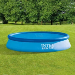 Bâche à Bulles Ronde Pour Piscines D. 4,57 M Intex -ATMOSPHERA || Intex || Demeyere Soldes bache a bulles ronde pour piscines d 457 m intex 3