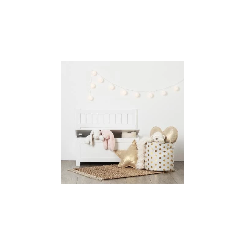 Banc Coffre à Jouets Enfant Blanc Atmosphera 4 Banc Coffre à Jouets Enfant Blanc Atmosphera – Image 2