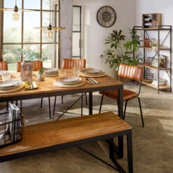 Banc Métal Et Bois Edena Atmosphera 11 Banc Métal Et Bois Edena Atmosphera -ATMOSPHERA || Intex || Demeyere Soldes banc metal et bois edena atmosphera 4