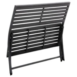 Banc Pliant Olbia Noir Graphite Hespéride -ATMOSPHERA || Intex || Demeyere Soldes banc pliant olbia noir graphite hesperide 2