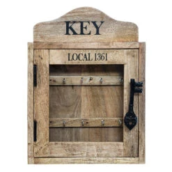 Boite à Clés Key 30x40 Bois Atmosphera -ATMOSPHERA || Intex || Demeyere Soldes boite a cles 30x40 bois atmosphera 4