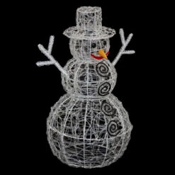 Bonhomme De Neige Lumineux 96 LED -ATMOSPHERA || Intex || Demeyere Soldes bonhomme de neige lumineux 96 led 3