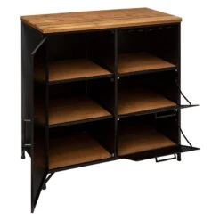 Buffet 1 Porte 3 Niches Cierna Atmosphera -ATMOSPHERA || Intex || Demeyere Soldes buffet 1 porte 3 niches cierna atmosphera 2