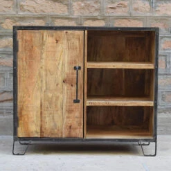 Buffet 1 Porte 3 Niches Manguier -ATMOSPHERA || Intex || Demeyere Soldes buffet 1 porte 4 niches manguier 6