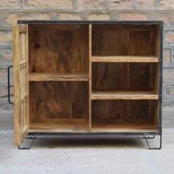 Buffet 1 Porte 3 Niches Manguier -ATMOSPHERA || Intex || Demeyere Soldes buffet 1 porte 4 niches manguier 7