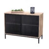 Buffet 2 Portes Grillage Soho -ATMOSPHERA || Intex || Demeyere Soldes buffet 2 portes grillage soho
