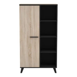 Demeyere Buffet Haut Bruce 1porte 4 Niches -ATMOSPHERA || Intex || Demeyere Soldes buffet haut bruce 1porte 5 niches 2