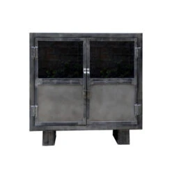 Buffet Métal Noir Jodhpur 2 Portes -ATMOSPHERA || Intex || Demeyere Soldes buffet metal jodhpur portes 3