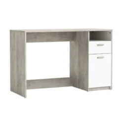 Demeyere Bureau Détroit Béton 1 Porte + 1 Niche + 1 Tiroir 9 Demeyere Bureau Détroit Béton 1 Porte + 1 Niche + 1 Tiroir -ATMOSPHERA || Intex || Demeyere Soldes bureau detroit blanc beton 1 porte 1 niche 1 tiroir 1