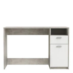 Demeyere Bureau Détroit Béton 1 Porte + 1 Niche + 1 Tiroir 10 Demeyere Bureau Détroit Béton 1 Porte + 1 Niche + 1 Tiroir -ATMOSPHERA || Intex || Demeyere Soldes bureau detroit blanc beton 1 porte 1 niche 1 tiroir 2
