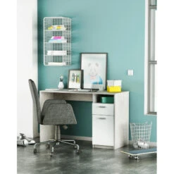 Demeyere Bureau Détroit Béton 1 Porte + 1 Niche + 1 Tiroir 12 Demeyere Bureau Détroit Béton 1 Porte + 1 Niche + 1 Tiroir -ATMOSPHERA || Intex || Demeyere Soldes bureau detroit blanc beton 1 porte 1 niche 1 tiroir 4