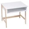 Bureau Enfant Blanc Pieds Bois Atmosphera -ATMOSPHERA || Intex || Demeyere Soldes bureau enfant blanc pieds bois atmosphera