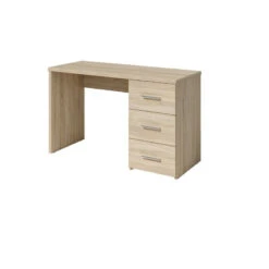 Bureau Open 3 Tiroirs Coloris Chêne -ATMOSPHERA || Intex || Demeyere Soldes bureau open 3 tiroirs coloris chene 1