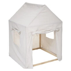 Cabane Enfant Structure Bois Et Toile Atmosphera -ATMOSPHERA || Intex || Demeyere Soldes cabane enfant structure bois et toile atmosphera 1