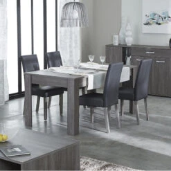 Demeyere Chaise Charleroi Gris -ATMOSPHERA || Intex || Demeyere Soldes chaise charleroi gris 2