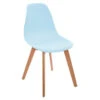Chaise Enfant Pieds Bois Atmosphera Bleu -ATMOSPHERA || Intex || Demeyere Soldes chaise enfant pieds bois atmosphera bleu