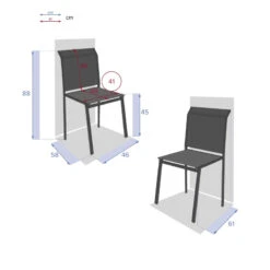 Chaise Extérieur Essentia Tonka/noisette Hespéride 7 Chaise Extérieur Essentia Tonka/noisette Hespéride -ATMOSPHERA || Intex || Demeyere Soldes chaise exterieur essentia tonka noisette hesperide 2