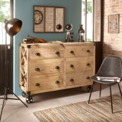 Chaise Vladi Effet Cuir Gris Atmosphera -ATMOSPHERA || Intex || Demeyere Soldes chaise vladi effet cuir gris atmosphera 1 1