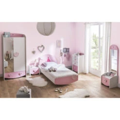 Demeyere Chevet 1 Tiroir Anastasia Rose 7 Demeyere Chevet 1 Tiroir Anastasia Rose -ATMOSPHERA || Intex || Demeyere Soldes chevet 1 tiroir mulan rose 2
