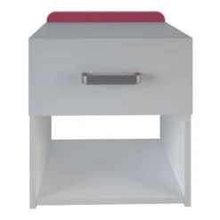 Demeyere Chevet 1 Tiroir Reverso Rose Ou Bleu -ATMOSPHERA || Intex || Demeyere Soldes chevet 1 tiroir reverso rose ou bleu 5