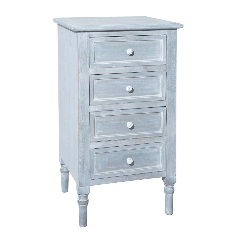 ATMOSPHERA Chiffonnier 4 Tiroirs TASHA Gris 3 ATMOSPHERA Chiffonnier 4 Tiroirs TASHA Gris