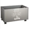 Coffre à Roulettes Pour Enfant Coloris Gris Atmosphera -ATMOSPHERA || Intex || Demeyere Soldes coffre a roulettes pour enfant coloris gris