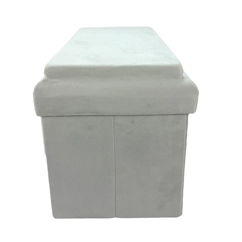 Coffre Blanc Pliable Gris Compatible Briques 4 Coffre Blanc Pliable Gris Compatible Briques – Image 2