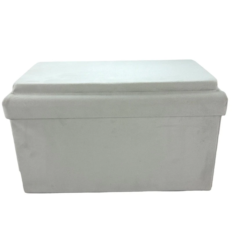 Coffre Blanc Pliable Gris Compatible Briques 6 Coffre Blanc Pliable Gris Compatible Briques – Image 4