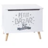 Coffre De Rangement "petit Bazar & Secrets" Blanc Atmosphera -ATMOSPHERA || Intex || Demeyere Soldes coffre de rangement petit bazar secret blanc atmosphera