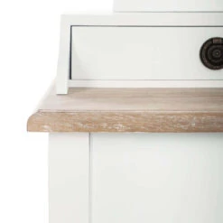 Coiffeuse Blanche 3 Tiroirs Chrysa Atmosphera -ATMOSPHERA || Intex || Demeyere Soldes coiffeuse blanche 3 tiroirs chrysa atmosphera 2