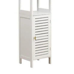 Colonne De Salle De Bain 1 Porte Blanc Lux -ATMOSPHERA || Intex || Demeyere Soldes colonne de salle de bain 1 porte blanc lux 1