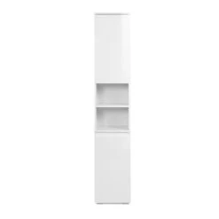 Colonne De Salle De Bain 2 Portes Capetown Blanc -ATMOSPHERA || Intex || Demeyere Soldes colonne de salle de bain 2 portes capetown blanc 3