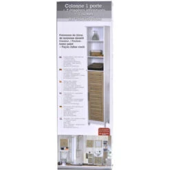 Colonne Salle De Bain Bicolore Stockholm -ATMOSPHERA || Intex || Demeyere Soldes colonne salle de bain bicolore 2