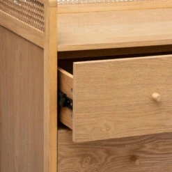 Commode 3 Tiroirs Cannage Arty Atmosphera -ATMOSPHERA || Intex || Demeyere Soldes commode 3 tiroirs cannage arty atmosphera 5