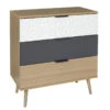 Commode 3 Tiroirs Scandinave Sven -ATMOSPHERA || Intex || Demeyere Soldes commode 3 tiroirs scandinave sven