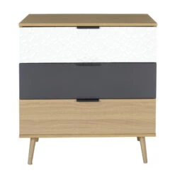 Commode 3 Tiroirs Scandinave Sven -ATMOSPHERA || Intex || Demeyere Soldes commode 3 tiroirs scandinave sven 3