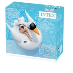 Cygne Gonflable Grand Modèle 1.94 M Intex -ATMOSPHERA || Intex || Demeyere Soldes cygne gonflable grand modele 194 m intex 2