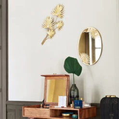 Déco Murale Métal Feuilles Feel Atmosphera -ATMOSPHERA || Intex || Demeyere Soldes deco murale metal feuilles feel atmosphera 1