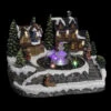 Déco Noël Fontaine En Ville Secteur Lumineux Animé -ATMOSPHERA || Intex || Demeyere Soldes deco noel fontaine en ville secteur lumineux anime