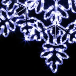 Décoration Lumineuse Flocon 85cm Blanc Froid -ATMOSPHERA || Intex || Demeyere Soldes decoration lumineuse flocon 85cm blanc froid 1